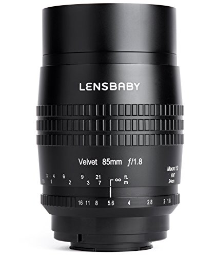 Lensbaby ソフトレンズ Velvet 85 85mm F1.8 フジフイルム X用(中古品)