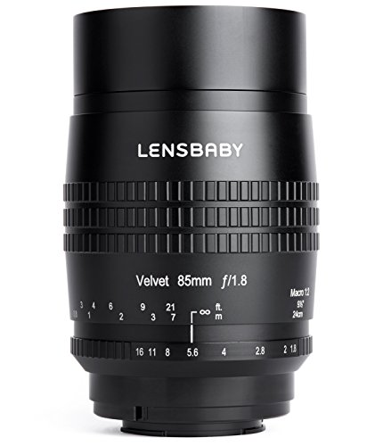 Lensbaby ソフトレンズ Velvet 85 85mm F1.8 マイクロフォーサーズ用(中古品)