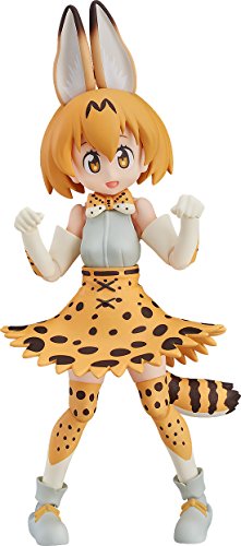 figma けものフレンズ サーバル ノンスケール ABS&PVC製 塗装済み可動フィ (中古品)