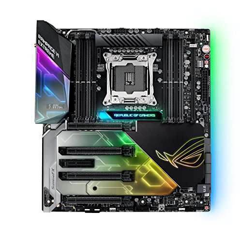 ASUS Intel X299搭載 マザーボード LGA2066対応 ROG RAMPAGE VI EXTREME【E(中古品)の通販は