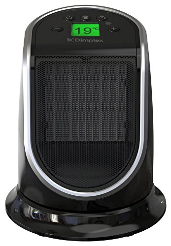 ディンプレックス セラミックファンヒーター【3~8畳用】 ブラック M1JGTS-B(中古品)