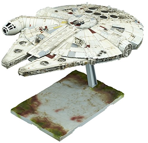 スター・ウォーズ/最後のジェダイ ミレニアム・ファルコン 1/144スケール  (中古品)