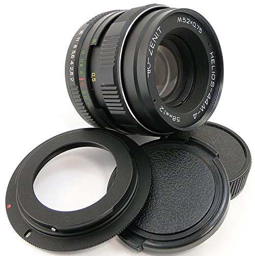 ヘリオス 44m-4 HELIOS 44m-4 Russian Lens Canon EF Mount 80D 6D 7D 5D M(中古品)