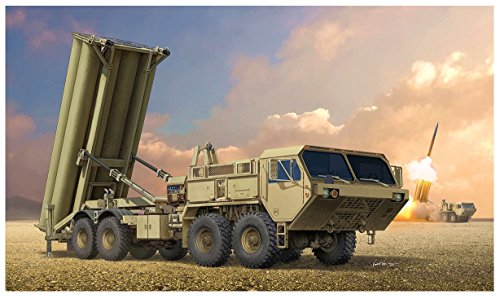 トランペッター 1/35 アメリカ陸軍 THAAD 弾道弾迎撃ミサイルシステム プラ(中古品)