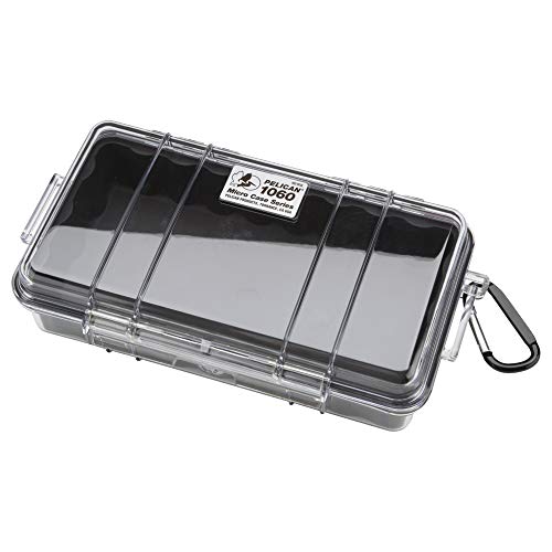【中古品】PELICAN(ペリカン) 小型防水ハードケース 1060HK ブラック/クリア 1060HKBK(中古品) PELICAN(ペリカン) 小型防水ハードケース 1060HK ブラック/クリア