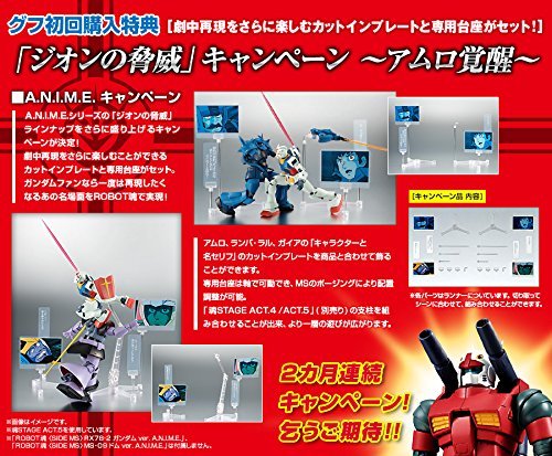 ROBOT魂 機動戦士ガンダム 「ジオンの脅威」 キャンペーン 第1弾 初回特典 (中古品)