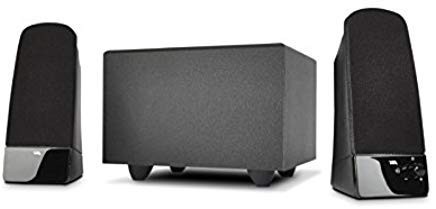 Cyber Acoustics G-Blast 3ピースコンピュータスピーカー サブウーファー付(中古品)の通販は