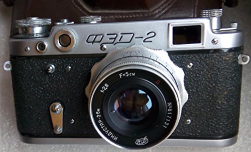 fed-2タイプC USSR Soviet Unionロシア35?mm LeicaコピーRangefinder Camer(中古品)