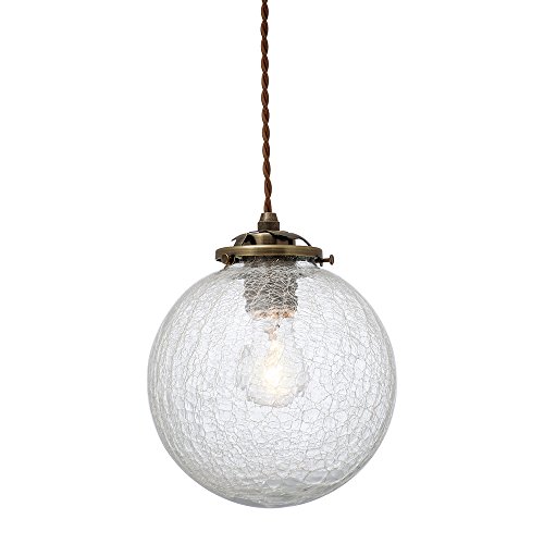 ペンダントライト オレリアL 電球別売り クラックガラス LT-1944CR LT-1944