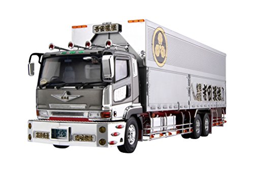 青島文化教材社 1/32 バリューデコトラエクストラシリーズ 吉田運送 丸紋ラ(中古品)