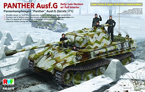 ライフィールドモデル 1/35 ドイツ軍 パンターG型 Sd.Kfz.171 前期型/後期 (中古品)の通販は 14,817円