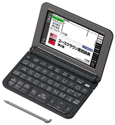カシオ 電子辞書 エクスワード 中学生モデル XD-Z3800BK ブラック 170コン (中古品)