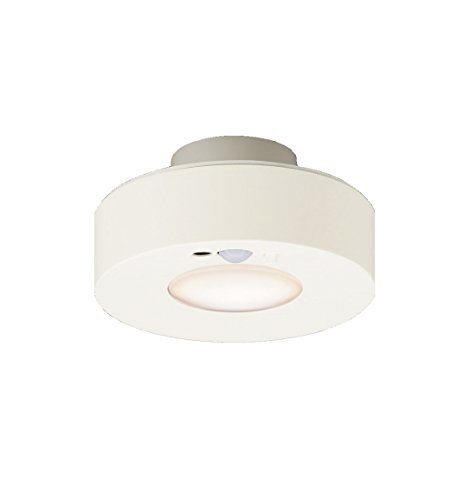 パナソニック LEDシーリングライト 小型 人感センサー付 トイレ灯 電球色 H（中古品）