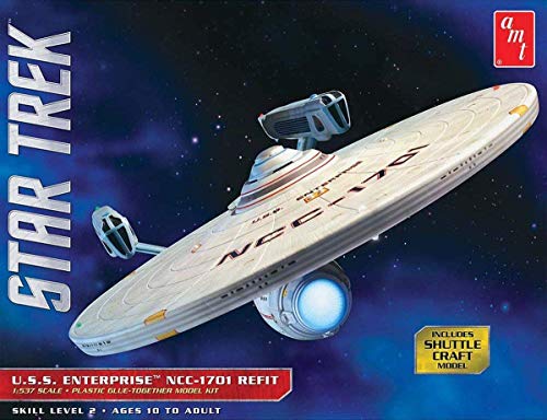AMT スタートレック 1/537 スタートレック U.S.S.エンタープライズNCC-1701(中古品)