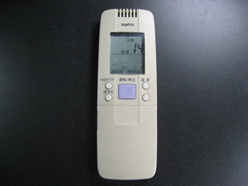 三洋電機 エアコンリモコン RCS-GA8(中古品)