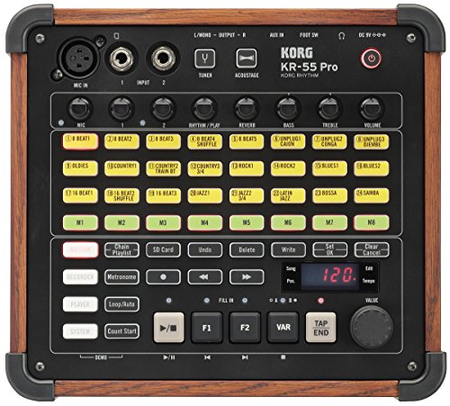 KORG ミキサー/レコーダー機能搭載 リズムマシン KR-55 Pro(中古品)