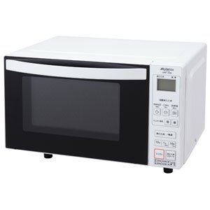 アビテラックス 電子レンジ 18L ホワイトAbitelax フラットタイプ ARF206-W(中古品)