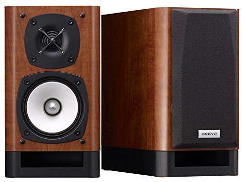 ONKYO ブックシェルフ型スピーカー ハイレゾ対応 (2台1組) 木目  D-012EXT((中古品)の通販は