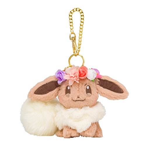 ポケモンセンターオリジナル チャーム付きマスコット イーブイ Pikachu&amp;Eie(中古品)