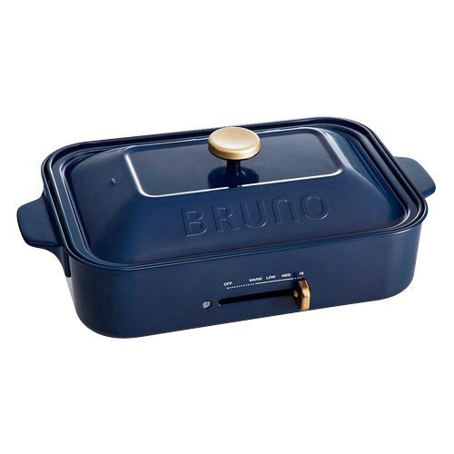 BRUNO コンパクトホットプレート ネイビー BRUNO コンパクトホット