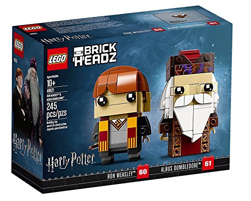 レゴ(LEGO) ブリックヘッズ ロン・ウィーズリー &amp; アルバス・ダンブルドア (中古品)