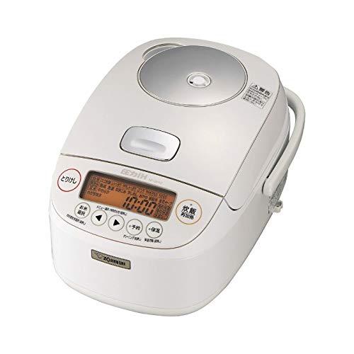 象印 圧力IH炊飯ジャー(5.5合炊き) ホワイトZOJIRUSHI 極め炊き NP-BH10-WA(中古品)