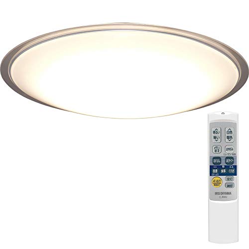 アイリスオーヤマ LEDシーリングライト 調光 調色タイプ ~14畳 メタルサー （品）
