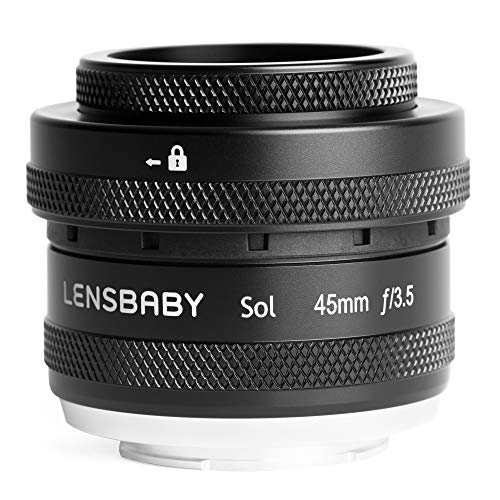 Lensbaby ティルトレンズ SOL 45 45mm F3.5 ソニーαE用 マニュアルフォー (中古品)