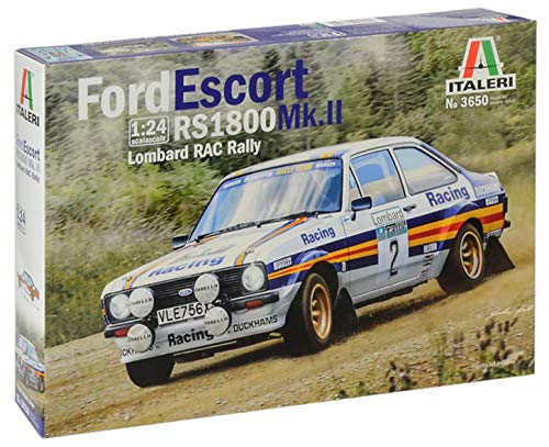 イタレリ 1/24 フォード エスコート RS1800 Mk.II RACラリー (日本語説明書(中古品)