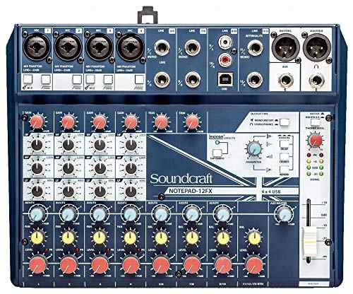 Soundcraft Notepad-12FX ミキサー(中古品)