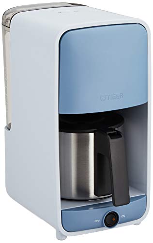 タイガー コーヒーメーカー サックスブルー 4カップ以下 ADC-A060AS(中古品)
