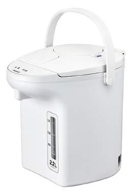 ピーコック 電気保温エアーポット(ホワイト) WVP-22-W(中古品)