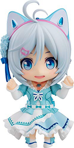 ねんどろいど 電脳少女シロ ノンスケール ABS&PVC製 塗装済み可動フィギュ (中古品)の通販は