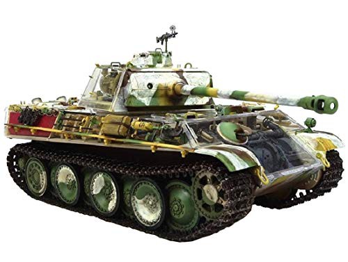 ライフィールドモデル 1/35 ドイツ軍 パンターG型+インテリアセット w/カッ(中古品)