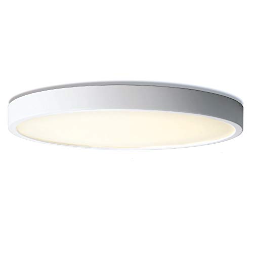 オーデリック 【FLAT PLATE】LEDシーリングライト LED一体型 電球色~昼光色（中古品）