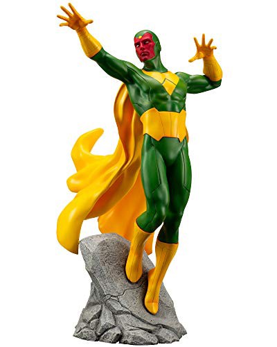 ARTFX+ MARVEL UNIVERSE ヴィジョン 1/10スケール PVC製 塗装済み簡易組立 (中古品)の通販は