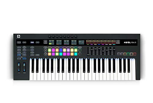 ご購入商品 novation 49SL MkIII 8トラックシーケンサー搭載 MIDI