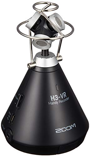 ZOOM ズーム VR 360o全方位の音を収録 軽量コンパクト設計ハンディレコーダ(中古品)