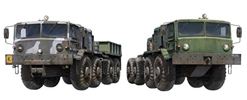 タコム 1/72 ロシア陸軍 KZKT-537L & MAZ-537トラクターセット プラモデル (中古品)