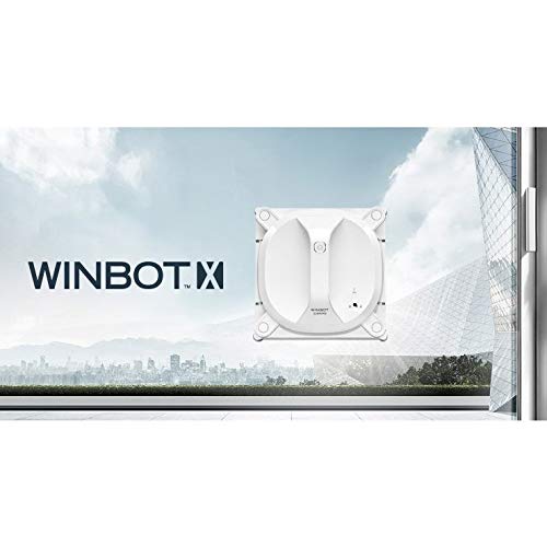 ECOVACS 窓用ロボット掃除機 WINBOT X コードレス 充電式 ホワイト(中古品)の通販は