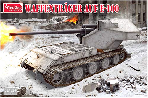 アミュージングホビー 1/35 ドイツ軍 ヴァッフェントレーガ AUF E-100 プラ(中古品)