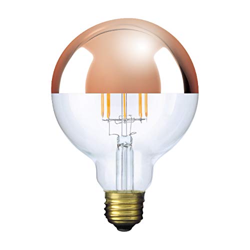 【フィラメントLED電球「Siphon」ボール95 Copper mirror LDF63】色温度：2（中古品）の通販は 7,956円