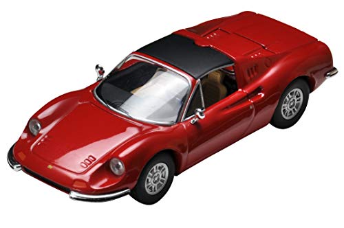 トミカリミテッドヴィンテージ 1/64 TLV ディーノ246GTS 赤 (メーカー初回 （中古品）