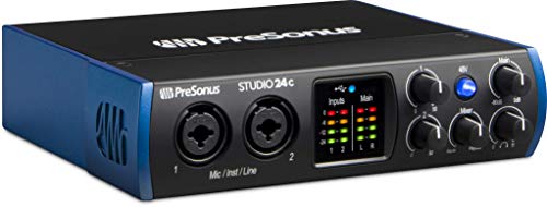 PreSonus オーディオインターフェイス Studio 24c(中古品)