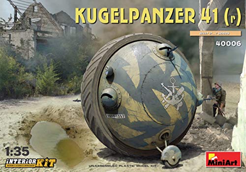MINIART 40006 Kugelpanzer 41(r) インテリアキット 1/35スケール プラスチ(中古品)