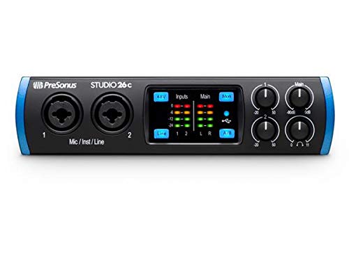 PreSonus オーディオインターフェイス Studio 26c(中古品)
