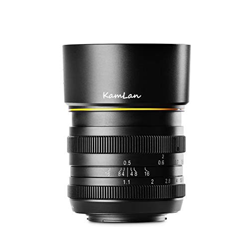 KAMLAN 交換レンズ 単焦点レンズ 50mm F1.1 キヤノン Mマウント用 APS-C (中古品)