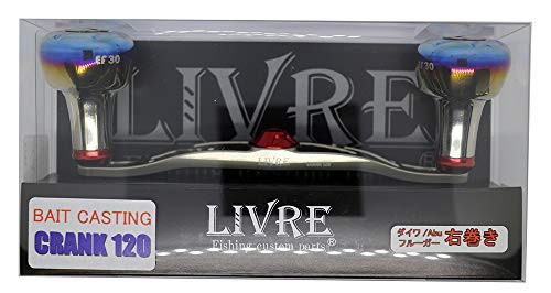 リブレ(LIVRE) リール 2676 フルコンプ クランク120 EF30 右 ダイワ TIR(中古品)