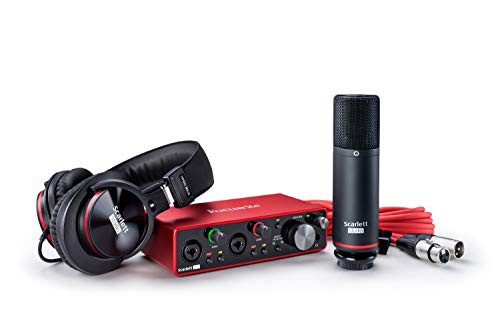 Focusrite Scarlett 2i2 3rd Gen Studio Pack オーディオインターフェイス (中古品)