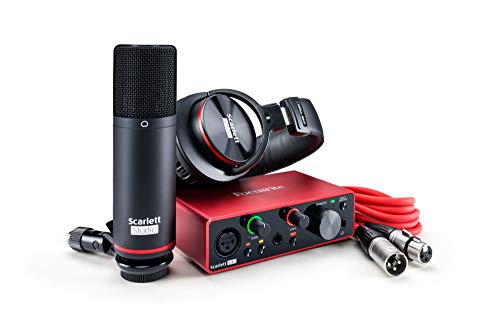 Focusrite Scarlett Solo 3rd Gen Studio Pack オーディオインターフェイス(中古品)
